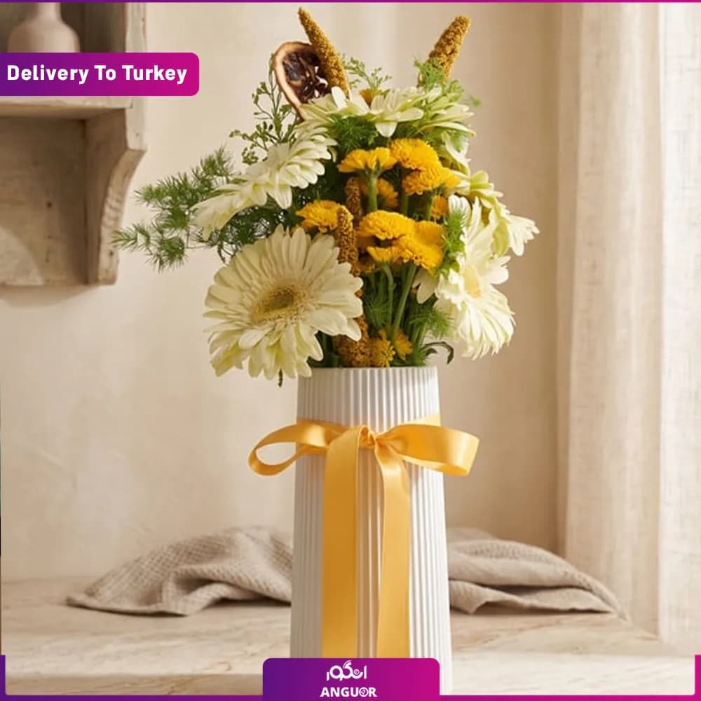 دسته گل ژربرا (ارسال گل به ترکیه)