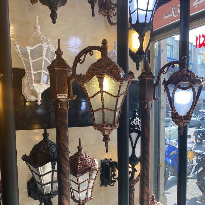 چراغ پارکی ایستاده تکشاخه وستا بزرگ — تصویر ۳