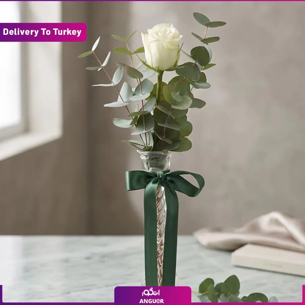 دسته گل تک شاخه رز (ارسال گل به ترکیه)