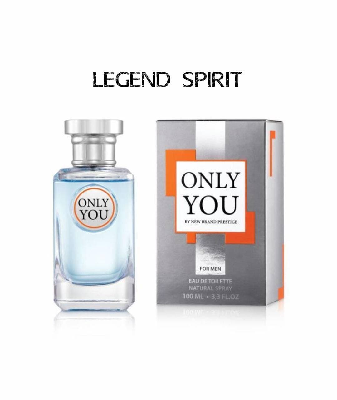 ادوتویلت مردانه نیو برند (New Brand) مدل Only You حجم 100 میلی لیتر رایحه لجند اسپریت — تصویر ۲