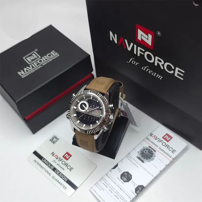 ساعت مچی مردانه ناوی فورس NAVIFORCE NF9262L S/GY/BN — تصویر ۲