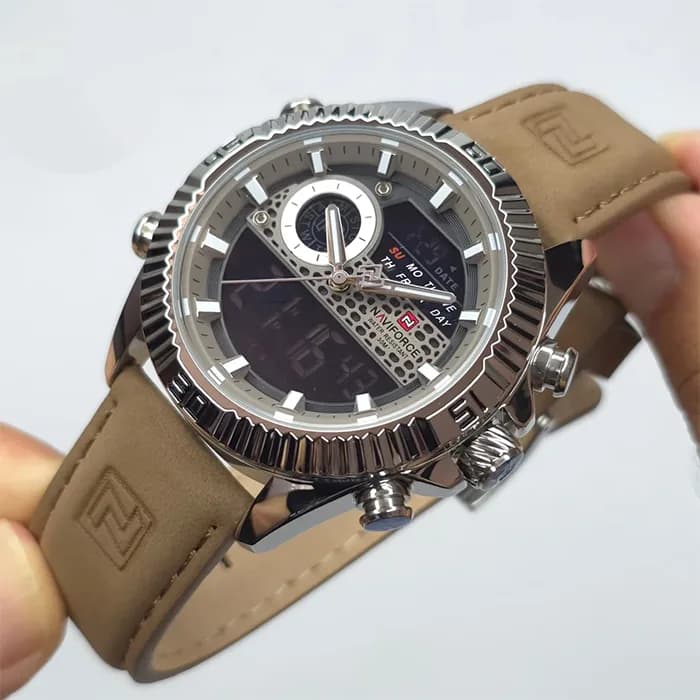 ساعت مچی مردانه ناوی فورس NAVIFORCE NF9262L S/GY/BN — تصویر ۴