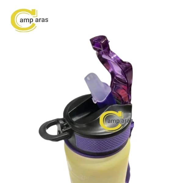 قمقمه1 لیتر ورزشی ریفل نی دار قفل دار REFILL پاستیلی — تصویر ۶