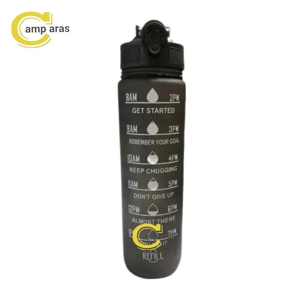 قمقمه1 لیتر ورزشی ریفل نی دار قفل دار REFILL پاستیلی — تصویر ۴