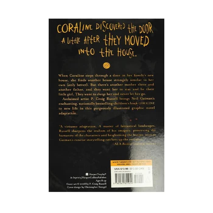 کتاب کورالین Coraline: The Graphic Novel — تصویر ۳