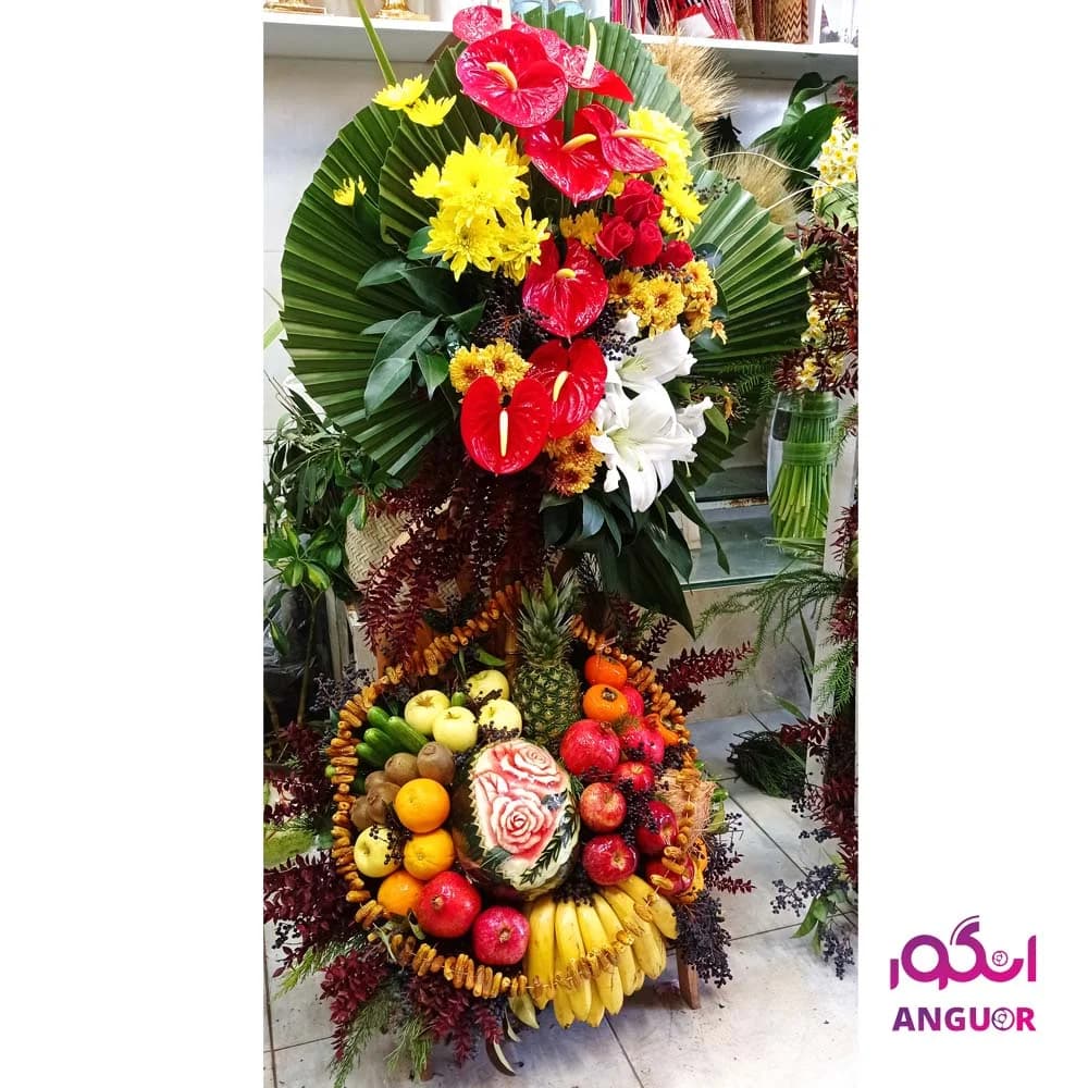 تاج گل یلدایی دو طبقه
