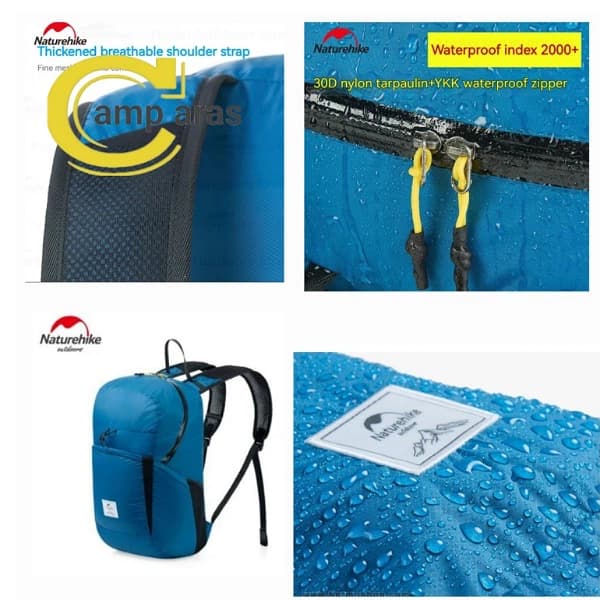 کوله حمله 22 لیتر نیچرهایک مدل NH17A017-B — تصویر ۲