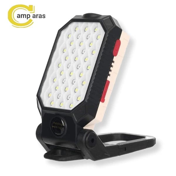 چراغ چندکاره شارژی آهنربایی مدل LED W599B