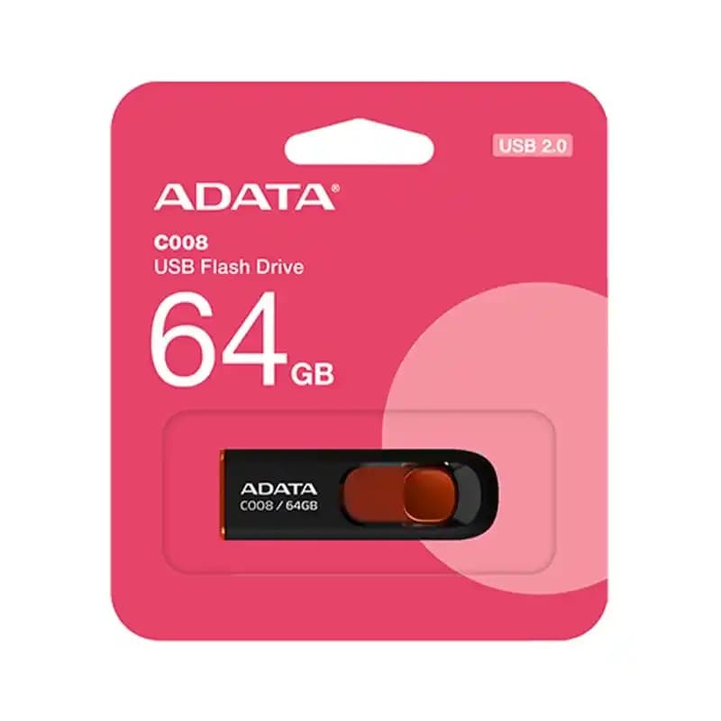 فلش 64 گیگ ای دیتا ADATA C008 USB2.0 — تصویر ۴