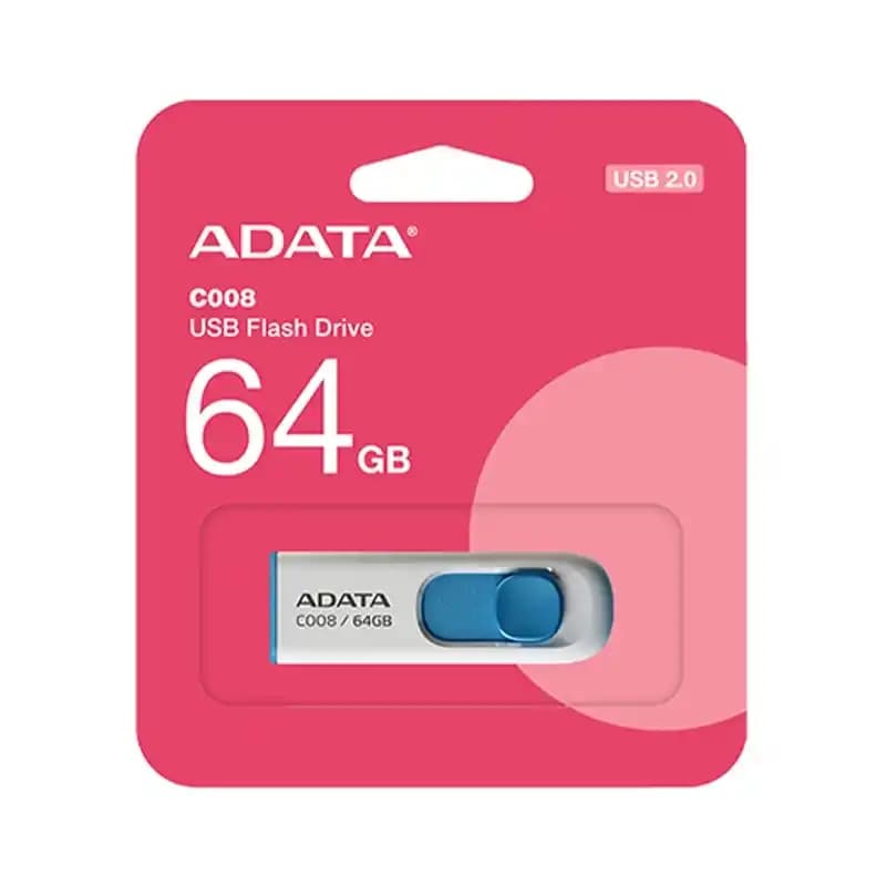 فلش 64 گیگ ای دیتا ADATA C008 USB2.0 — تصویر ۵