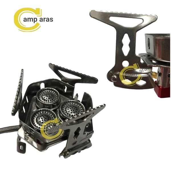 سرشعله 3 شعله کمپسور فندک دار CAMPSOR LT002 درجه یک — تصویر ۷