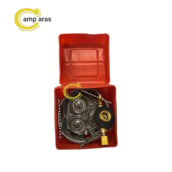 سرشعله 3 شعله کمپسور فندک دار CAMPSOR LT002 درجه یک — تصویر ۵