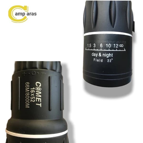 دوربین تک چشمی کامت جیبی مدل COMET 16×52 — تصویر ۵