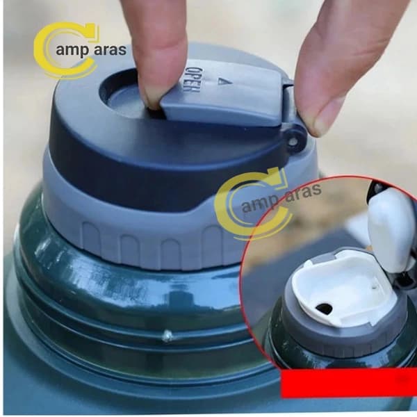 فلاسک وکیوم 2 لیتر سیف مدل SAFE SUS 316 دوجداره — تصویر ۳