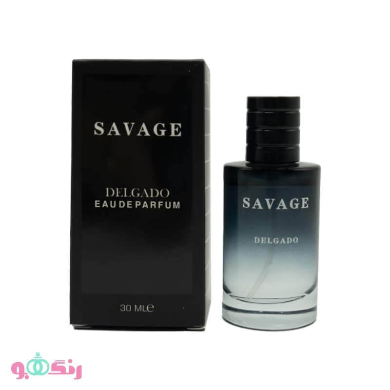 ادکلن ساواج Savage اماراتی برند دلگادو 25 میلی لیتر