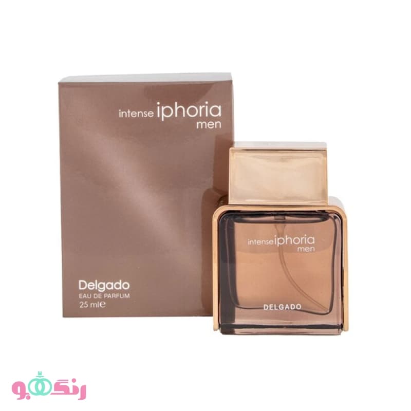 ادکلن ایفوریا اینتنس مردانه Intense Iphoria Men اماراتی برند دلگادو 25 میلی لیتر
