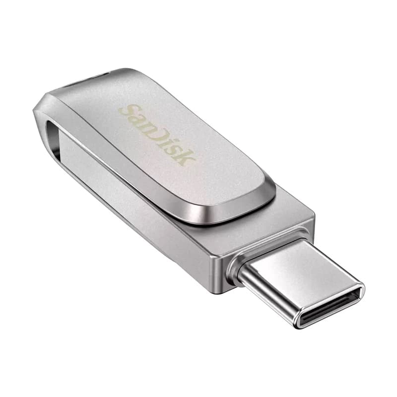 فلش 128 گیگ سن دیسک SanDisk Dual Drive Luxe OTG Type-C USB3.2 — تصویر ۳