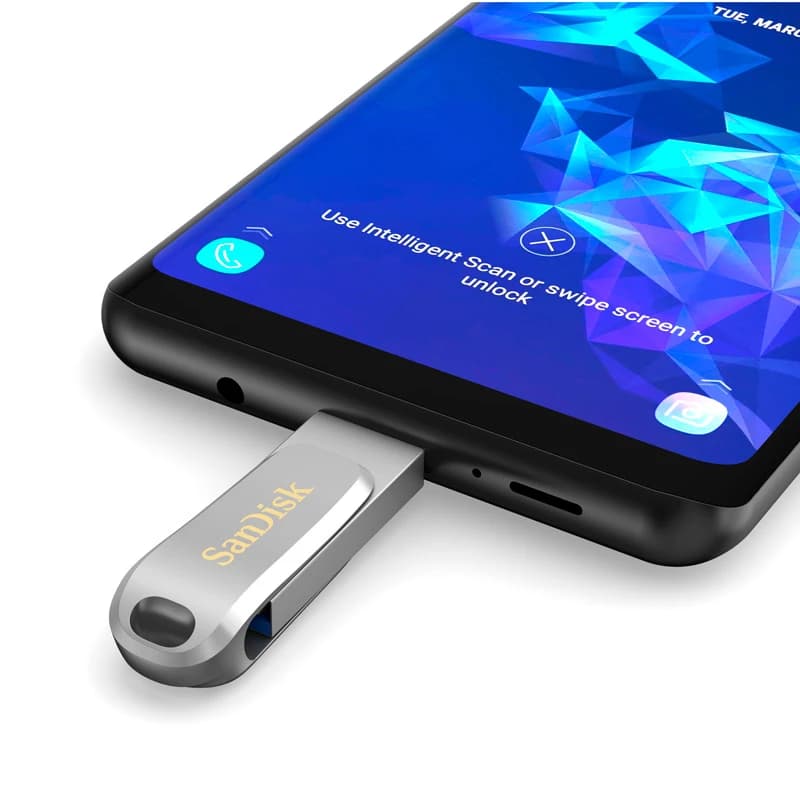 فلش 128 گیگ سن دیسک SanDisk Dual Drive Luxe OTG Type-C USB3.2 — تصویر ۶