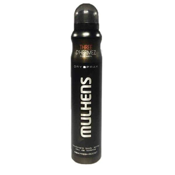 اسپری دئودورانت مردانه مولهنس مدل three dhermez حجم 200mL