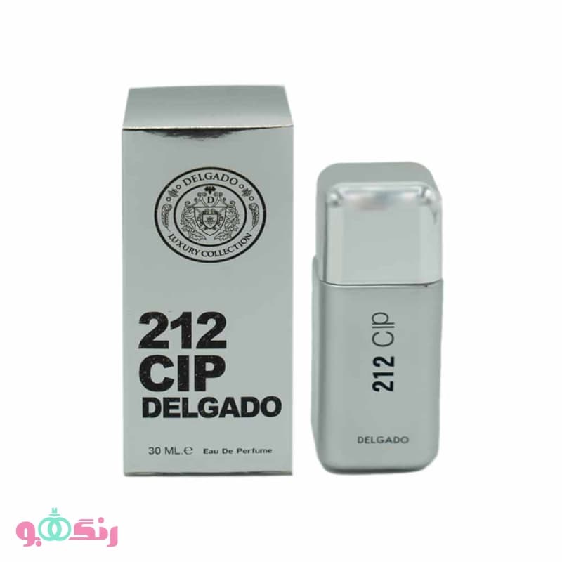 ادکلن 212 Cip اماراتی برند دلگادو 25 میلی لیتر