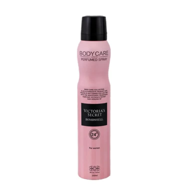 اسپری خوشبو کننده بدن زنانه BOMBSHELL بادی کر | Body care حجم 200 میلی لیتر — تصویر ۶