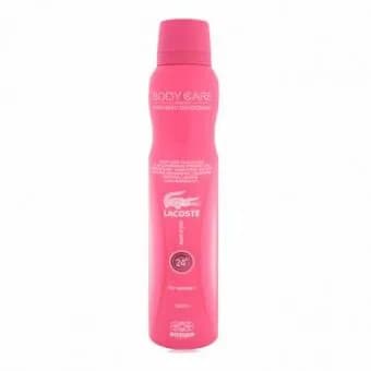 اسپری زنانه بادی کر | Body care لاگوست Lacoste حجم 200 میلی لیتر — تصویر ۱۲