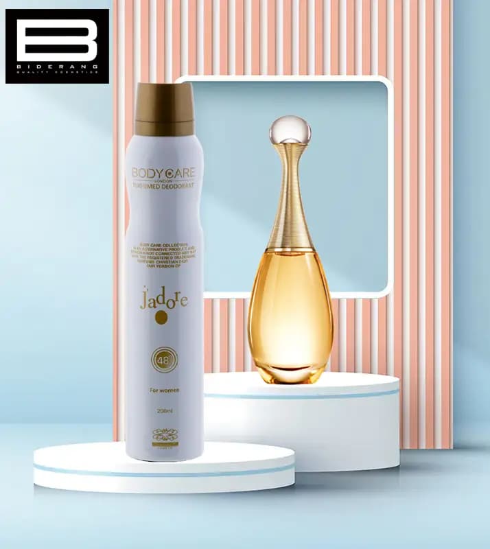 اسپری خوشبو کننده زنانه بادی کر | Body care مدل جادور حجم 200 میلی لیتر — تصویر ۶
