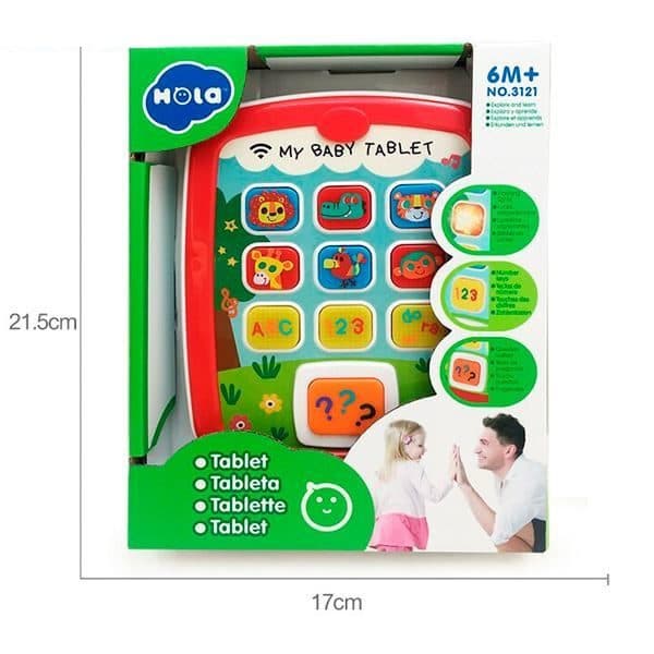 تبلت آموزشی موزیکال Huile Toys هولی تویز 3121 — تصویر ۴