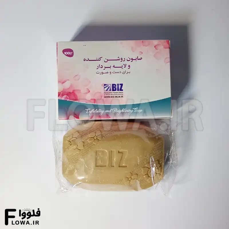 صابون روشن کننده و لایه بردار بیز (Biz) پک 3 عددی — تصویر ۶