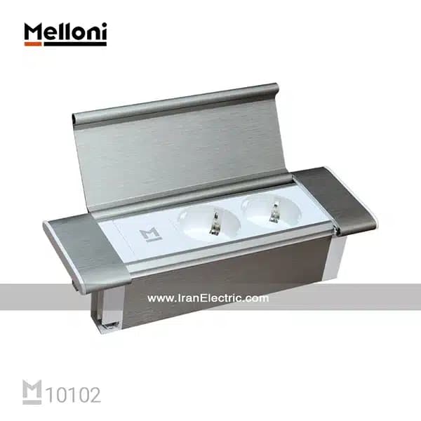 پریز توکار کابینتی اسلیم ملونی مدل 10102