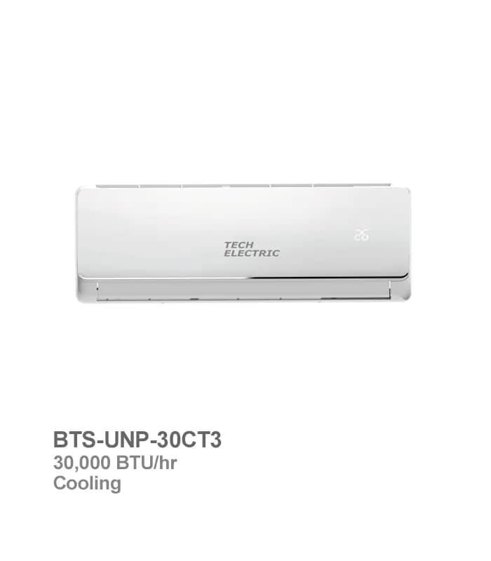 کولر گازی سرد حاره‌ای تک الکتریک مدل BTS-UNP-30CT3