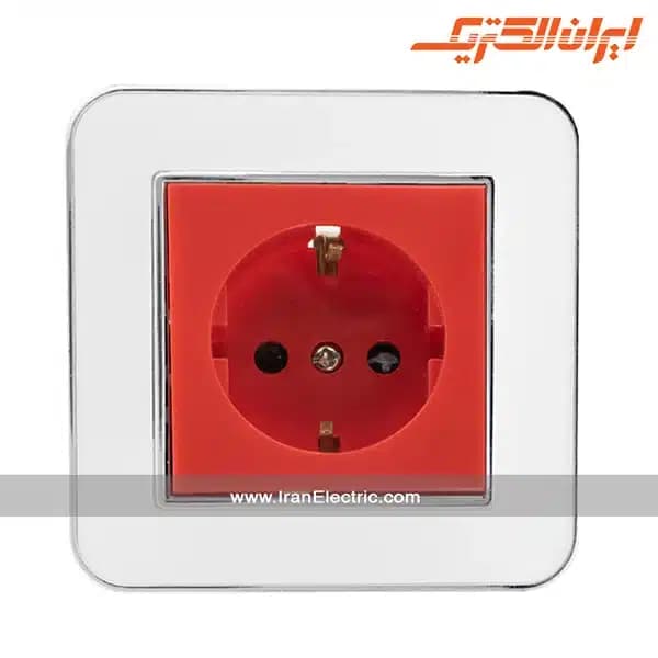 پریز برق UPS ارس سیلور سفید میان نقره — تصویر ۲