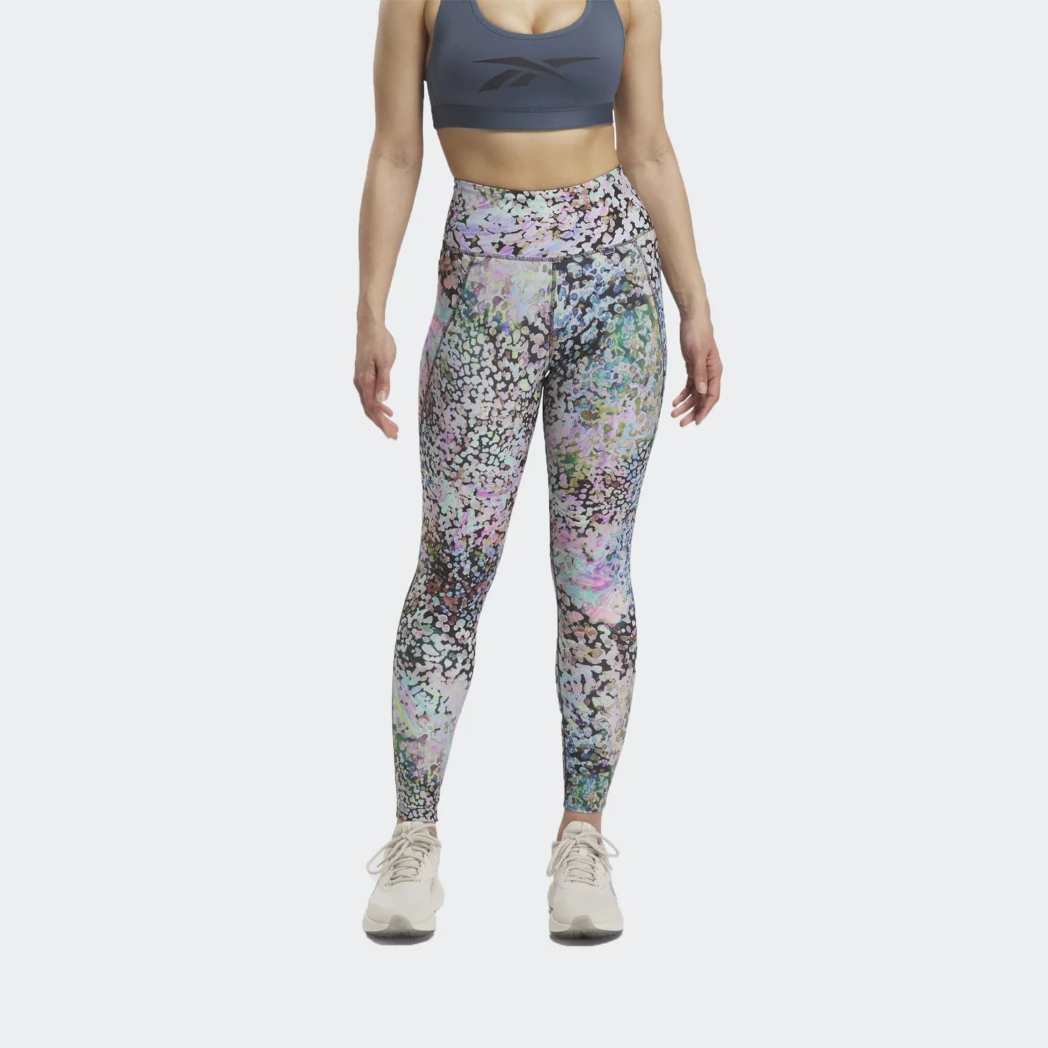 لگ زنانه ریباک مدل Lux Bold High-Rise Modern Safari Leggings — تصویر ۲