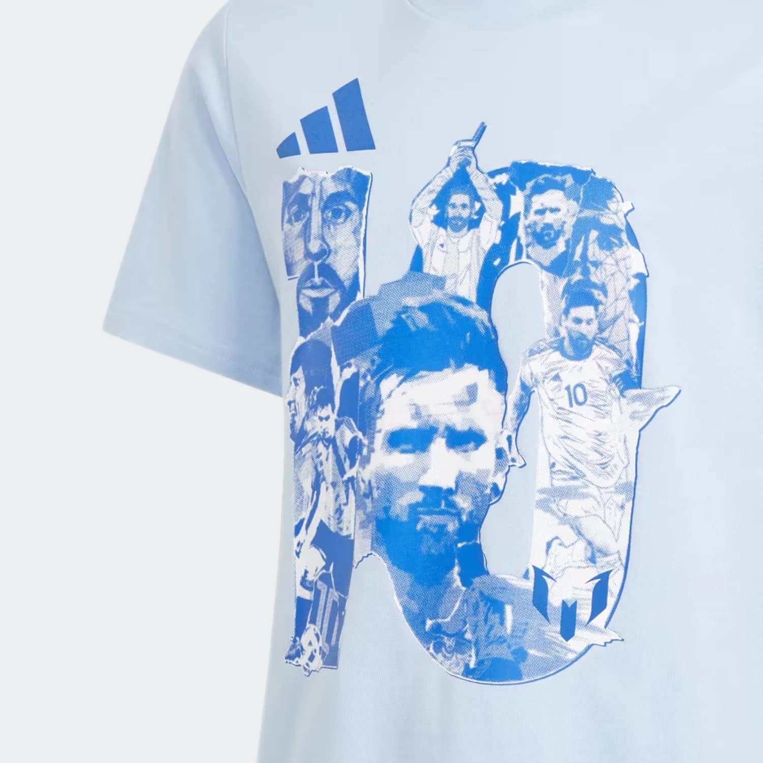 تیشرت بچگانه آدیداس مدل Messi Football Graphic Tee — تصویر ۴