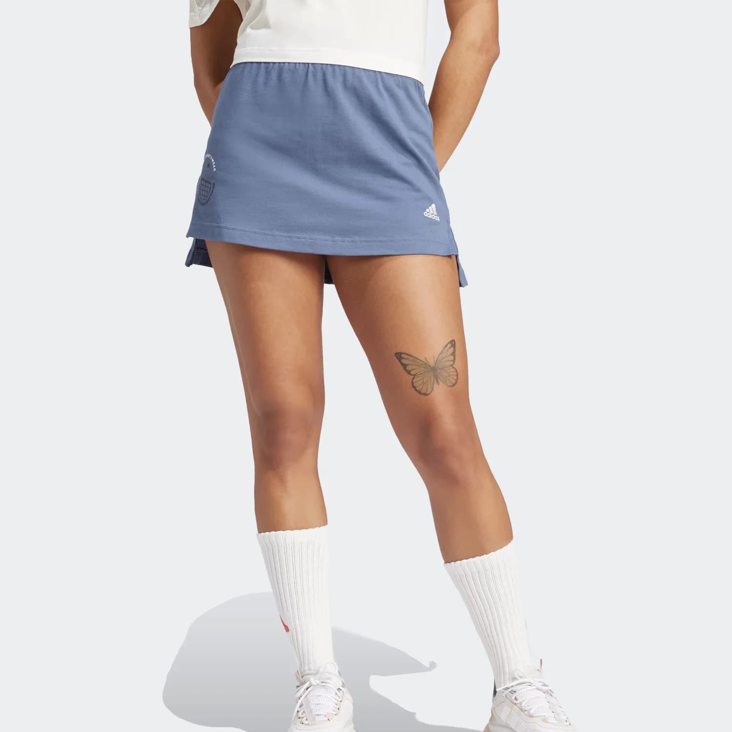 دامن تنیس زنانه آدیداس مدل Sportswear Resort Graphic Skort — تصویر ۲