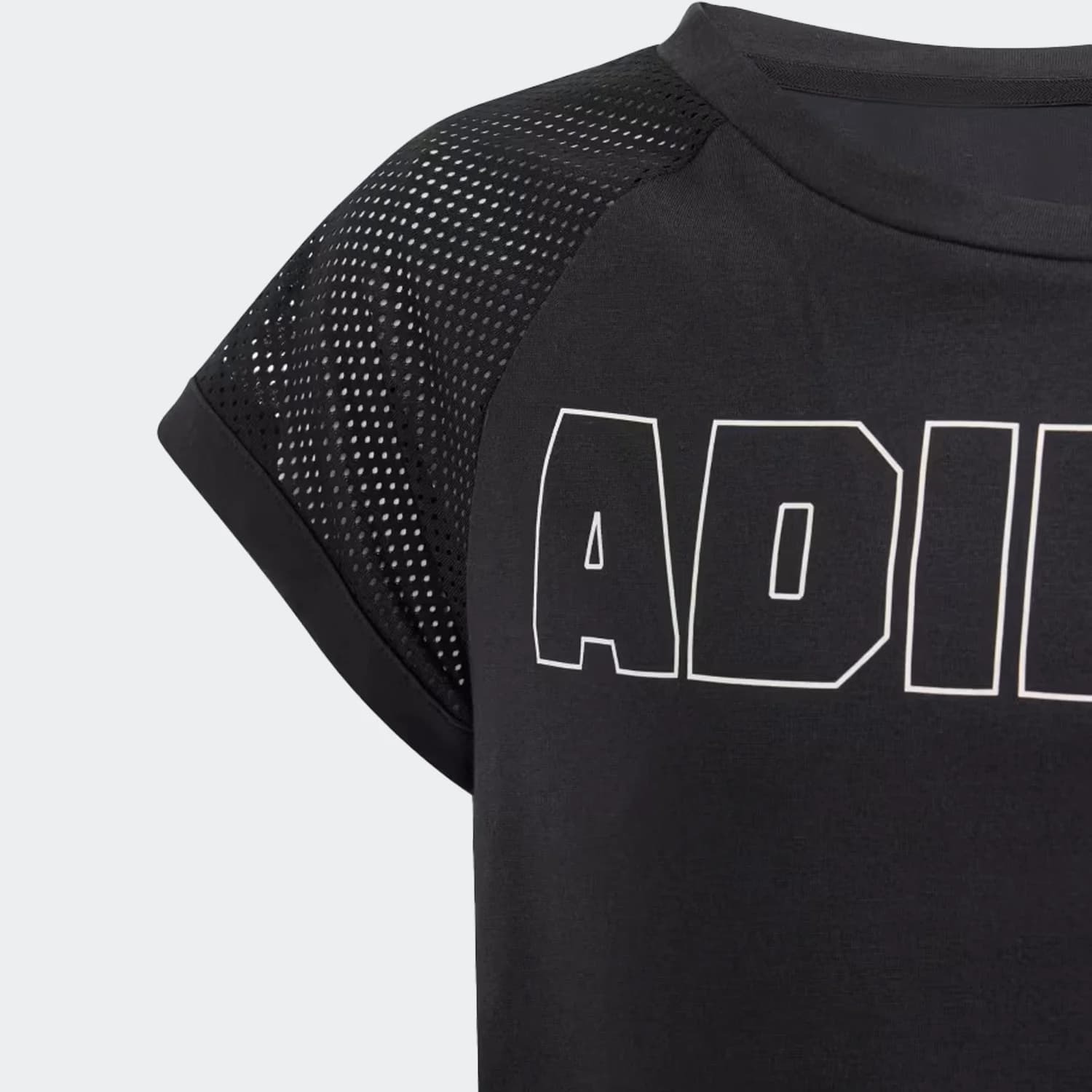 کراپ تیشرت بچگانه آدیداس مدل AEROREADY Dance Crop Tee Kids — تصویر ۴