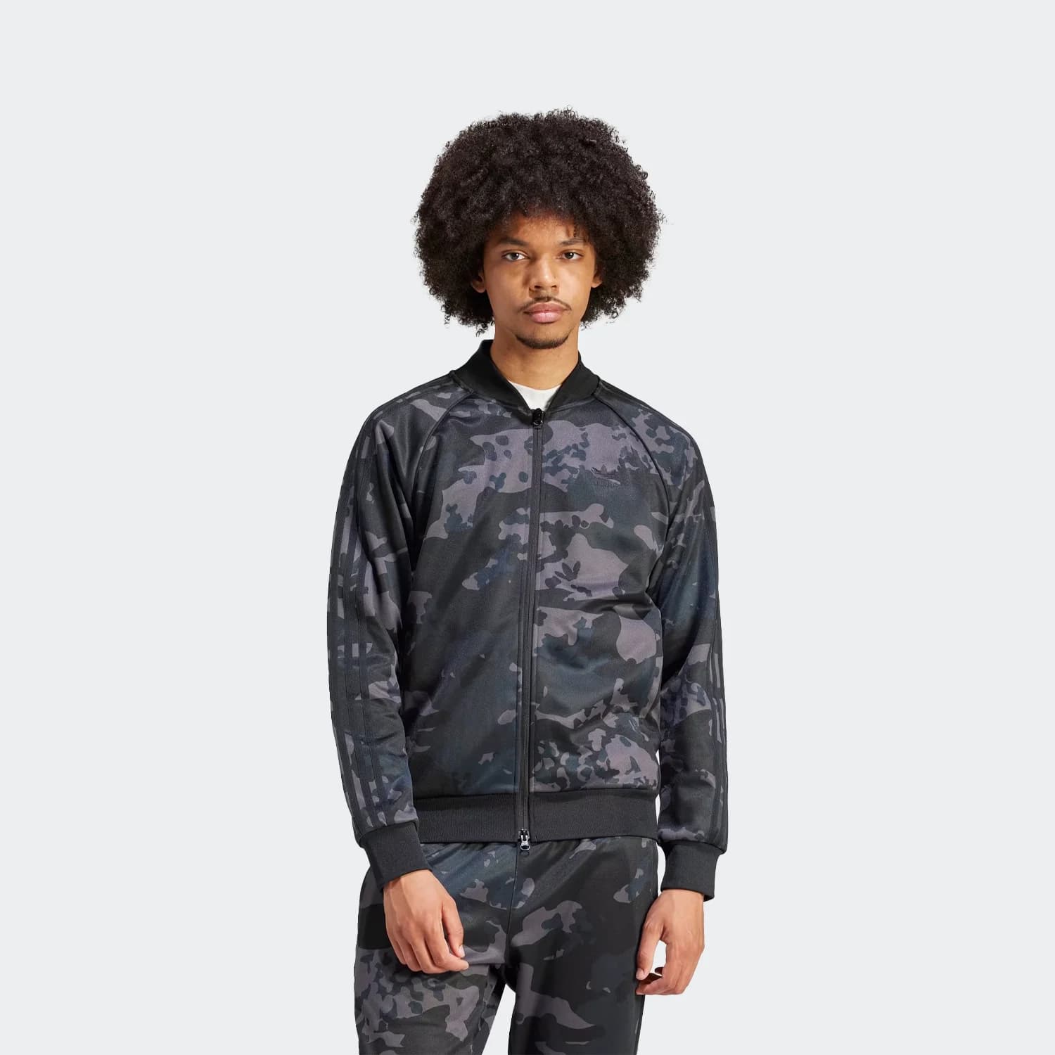 سوییشرت مردانه آدیداس مدل Camo SSTR Track Top — تصویر ۲