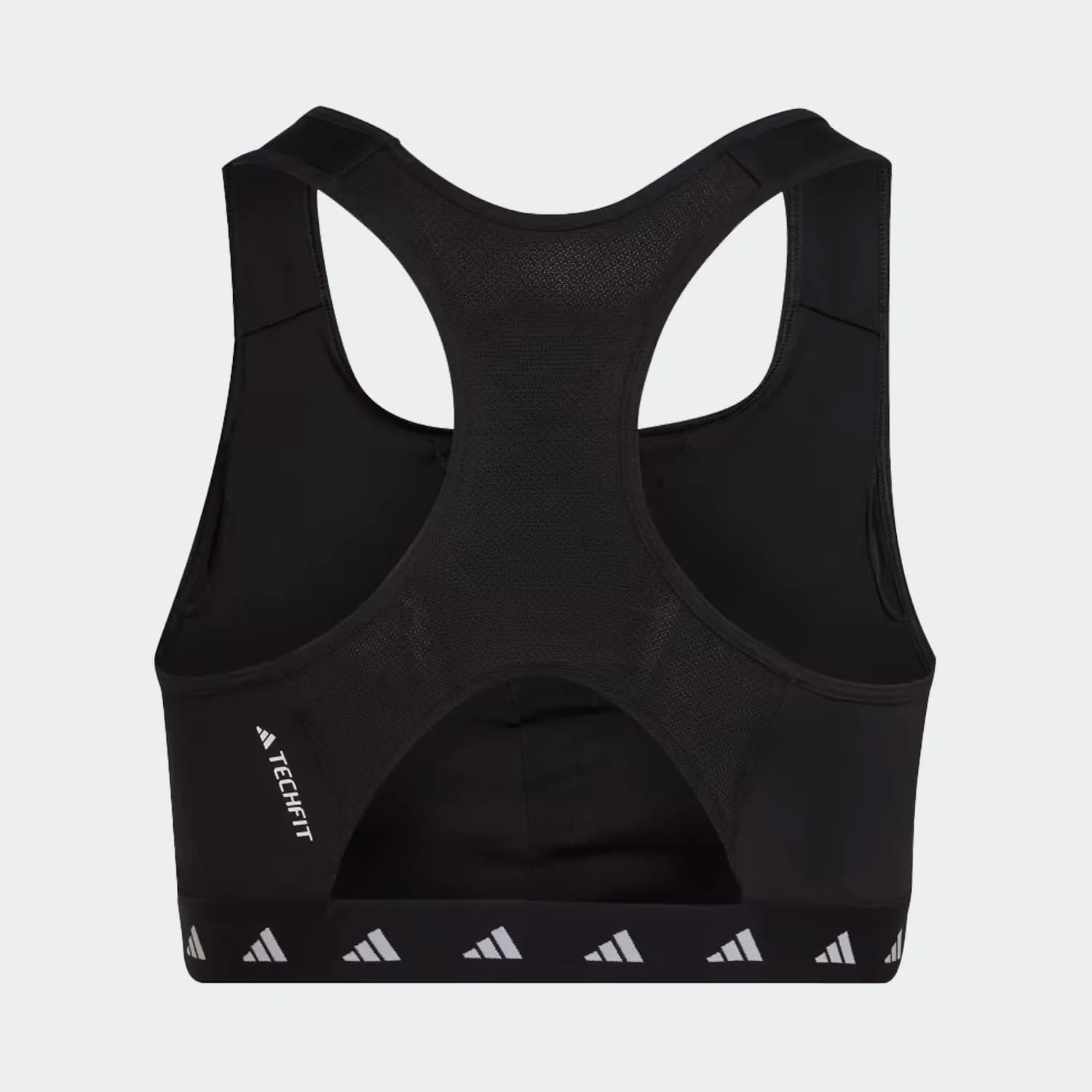 نیم تنه سایز بزرگ زنانه آدیداس مدل POWERREACT TRAINING MEDIUM-SUPPORT TECHFIT BRA (PLUS SIZE) — تصویر ۲