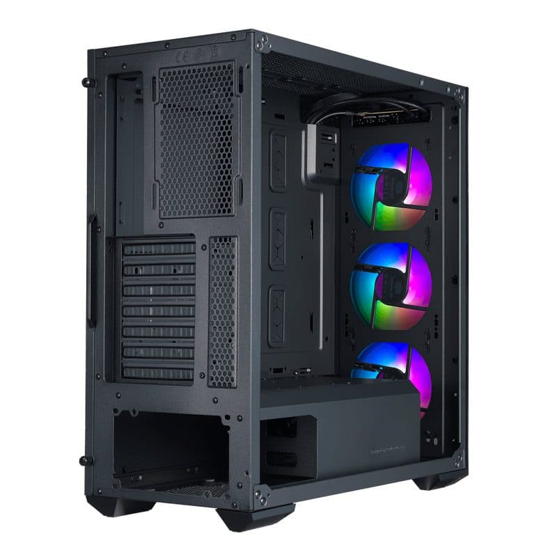 کیس کولرمستر مدل Cooler Master TD500 Crystal Black — تصویر ۳