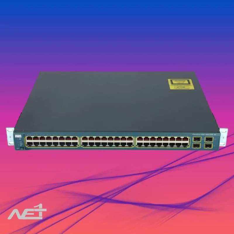 سوئیچ سیسکو 48 پورت مدل Cisco WS-C3560-48PS-S