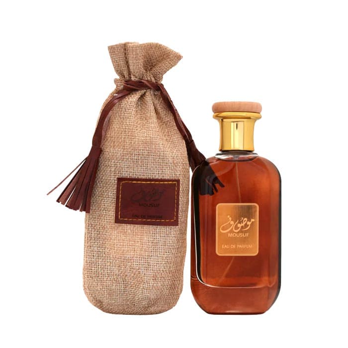 عطر موصوف قهوه ای ارض الزعفران حجم 100 میل