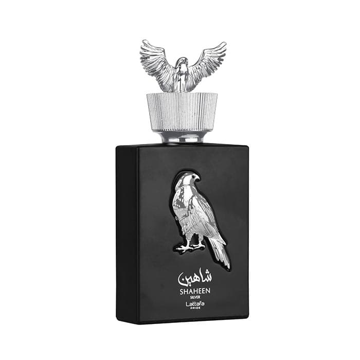 عطر شاهین سیلور lattafa shaheen silver حجم 100 میل — تصویر ۲