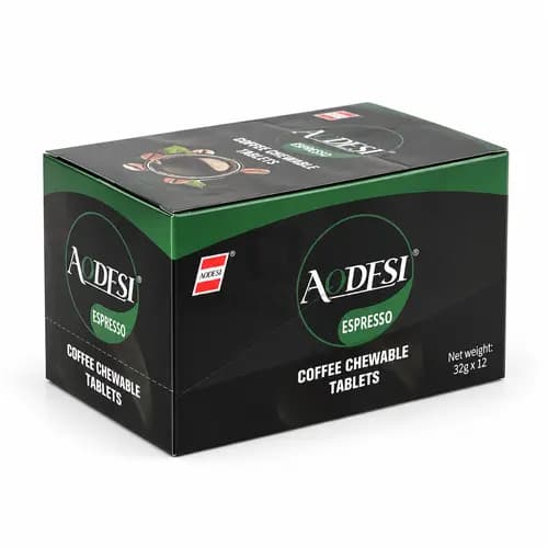قرص قهوه اسپرسو آئودسی ۳۲ گرم – AODESI (باکس ۱۲ عددی)