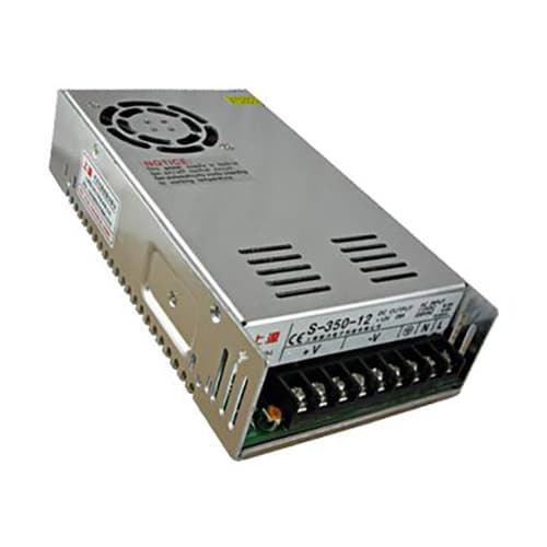 آدابتور صنعتی فلزی 40A 12V فن دار — تصویر ۲