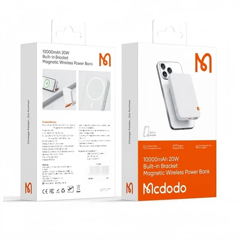 پاوربانک مک دودو مدل MC-1461ظرفیت 10000 میلی آمپرساعت — تصویر ۲