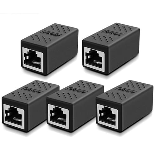 کوپلر (برل) شبکه RJ45 این دور | کیفیت درجه ۱ | KICO بسته 10 تایی — تصویر ۲