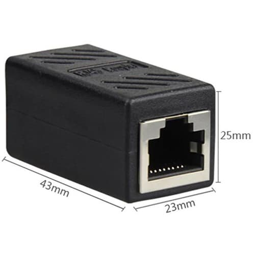 کوپلر (برل) شبکه RJ45 این دور | کیفیت درجه ۱ | KICO بسته 10 تایی — تصویر ۴