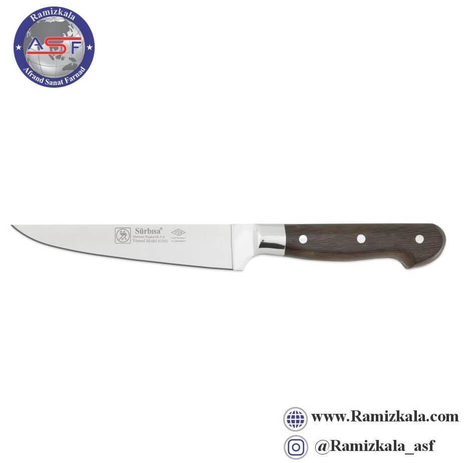 چاقوی آشپزخانه برند سوربیسا اصل ترکیه 15 سانتی متری(سایز 6) – Sürbisa 61002-YM