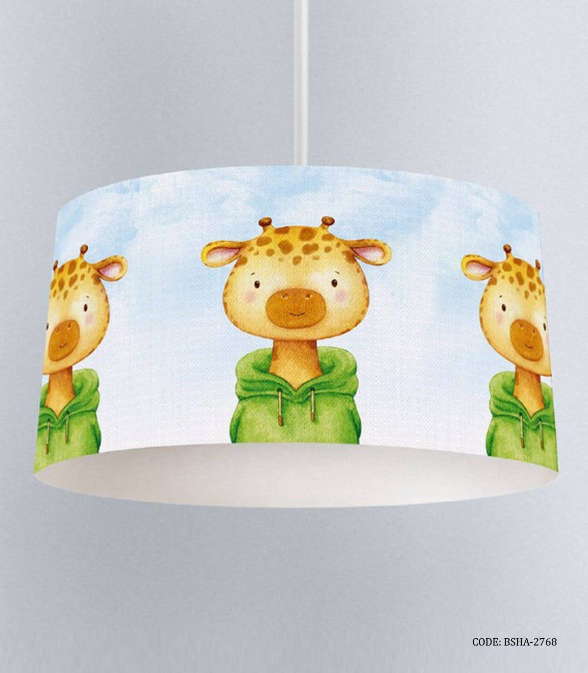 لوستر اتاق کودک پسرانه طرح زرافه مدل Lovely Giraffe