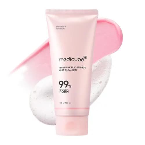 فوم شوینده PDRN و نیاسینامید مدی کیوب Medicube PDRN Pink Niacinamide Whip Cleanser اورجینال